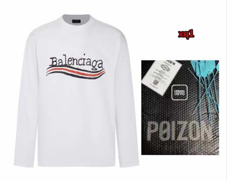 2023年10月9日早秋人気新作入荷バレンシアガ長袖 Tシャ...