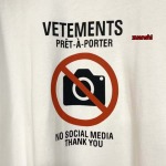 2023年10月20日秋冬人気新品入荷 Vetements 半袖 TシャツZUANSHI工場