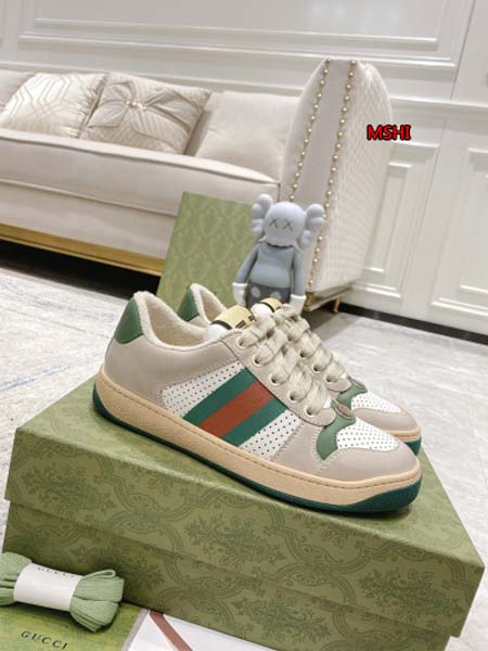 原版復刻秋冬新品入荷グッチブランドスニーカーmshi工場35...