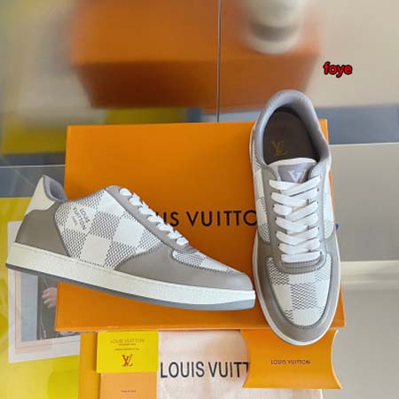 原版復刻新作入荷ルイヴィトンメンズの ブランドスニーカー FOYE工場 SIZE: 38-45