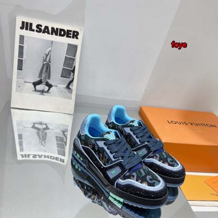 原版復刻新作入荷ルイヴィトン ブランドスニーカー FOYE工場 SIZE: 35-45