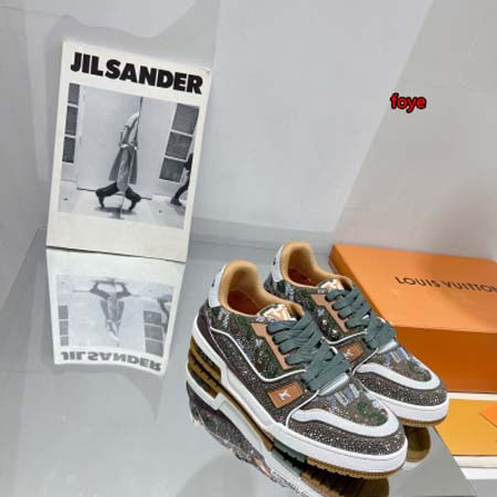 原版復刻新作入荷ルイヴィトン ブランドスニーカー FOYE工場 SIZE: 35-45