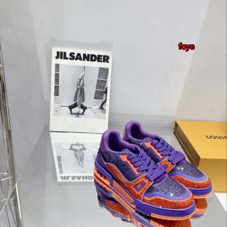 原版復刻新作入荷ルイヴィトン ブランドスニーカー FOYE工場 SIZE: 35-45