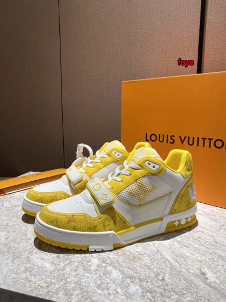 原版復刻新作入荷ルイヴィトン ブランドスニーカー FOYE工場 SIZE: 35-45