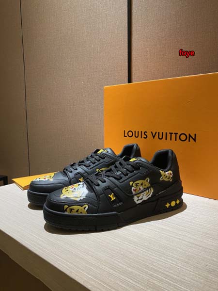 原版復刻新作入荷ルイヴィトン ブランドスニーカー FOYE工場 SIZE: 39-45