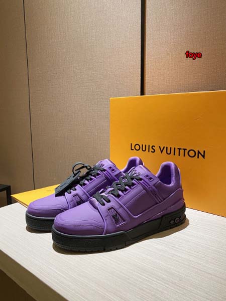 原版復刻新作入荷ルイヴィトン ブランドスニーカー FOYE工場 SIZE: 39-45