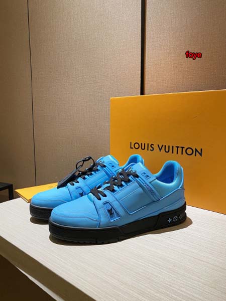 原版復刻新作入荷ルイヴィトン ブランドスニーカー FOYE工場 SIZE: 39-45