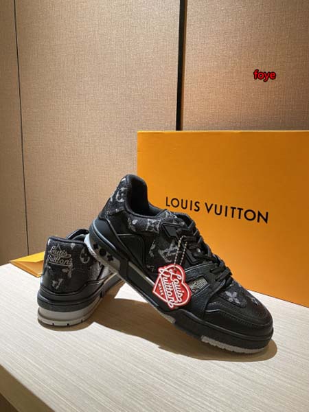 原版復刻新作入荷ルイヴィトン ブランドスニーカー FOYE工場 SIZE: 39-45