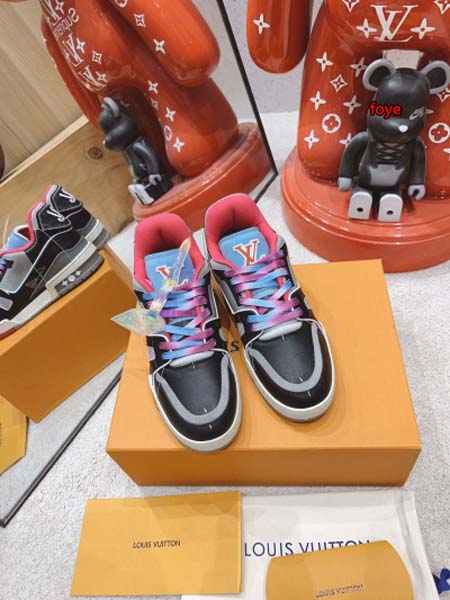 原版復刻新作入荷ルイヴィトン ブランドスニーカー FOYE工場 SIZE: 39-45