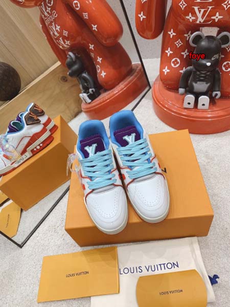 原版復刻新作入荷ルイヴィトン ブランドスニーカー FOYE工場 SIZE: 39-45