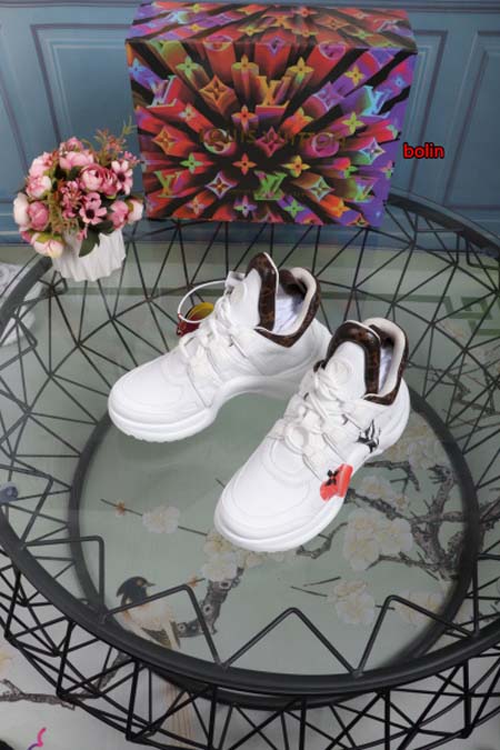 原版復刻新作入荷ルイヴィトン女性 ブランドスニーカー bolin工場 SIZE: 35-41