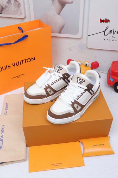原版復刻新作入荷 ルイヴィトンブランドスニーカー bolin工場 SIZE: 35-46