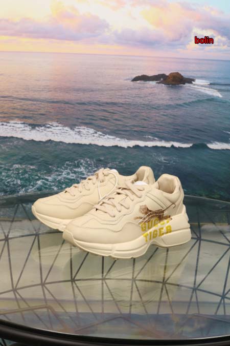 原版復刻新作入荷 グッチ ブランドスニーカー bolin工場 SIZE: 35-45