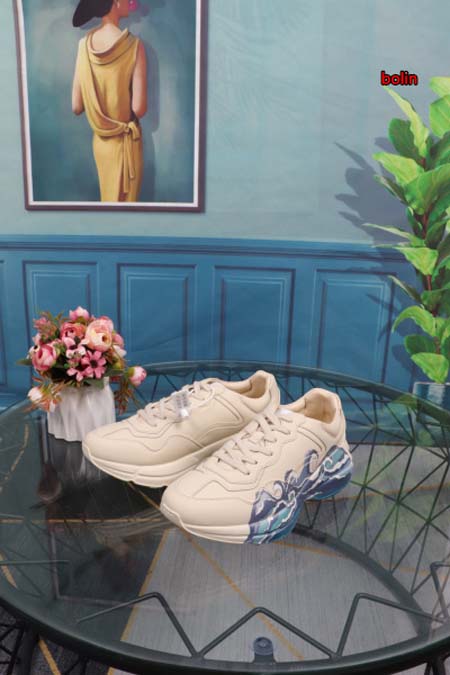 原版復刻新作入荷 グッチ ブランドスニーカー bolin工場 SIZE: 35-45