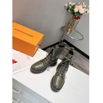 原版復刻新作入荷ルイヴィトン女性 ショートブーツ FOYE工場 SIZE: 35-41