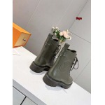 原版復刻新作入荷ルイヴィトン女性 ショートブーツ FOYE工場 SIZE: 35-41