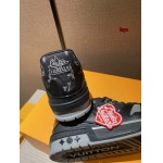原版復刻新作入荷ルイヴィトン ブランドスニーカー FOYE工場 SIZE: 39-45