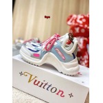 原版復刻新作入荷ルイヴィトン女性 ブランドスニーカー FOYE工場 SIZE: 35-40