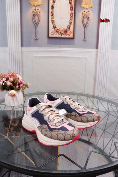 原版復刻新作入荷 グッチ ブランドスニーカー bolin工場...