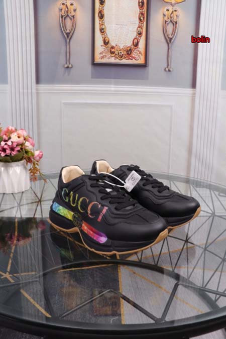 原版復刻新作入荷 グッチ ブランドスニーカー bolin工場...
