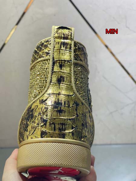 高品質新品入荷 クリスチャンルブタンスニーカー mim工場