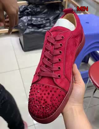 高品質新品入荷 クリスチャンルブタンスニーカー min工場
