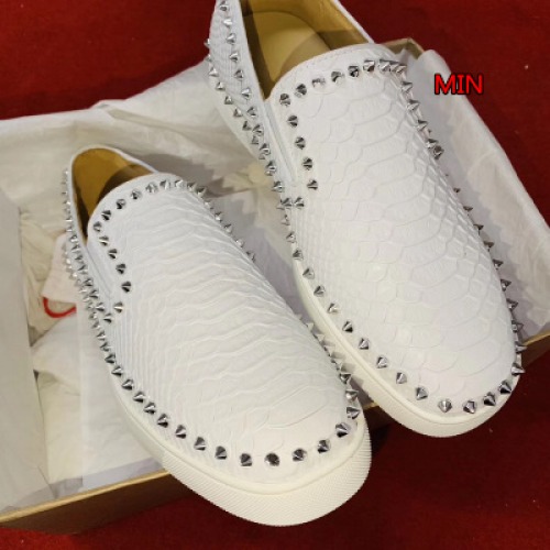 高品質新品入荷 クリスチャンルブタンスニーカー min工場