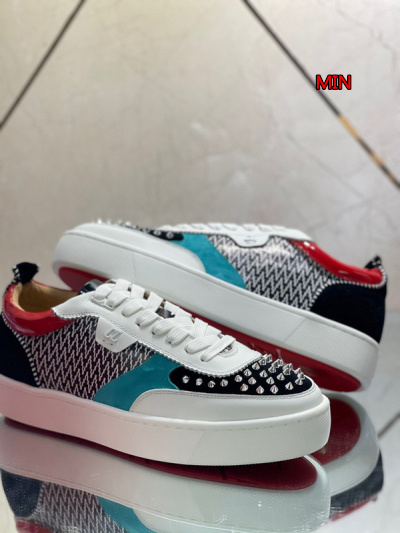 高品質新品入荷 クリスチャンルブタンスニーカー min工場