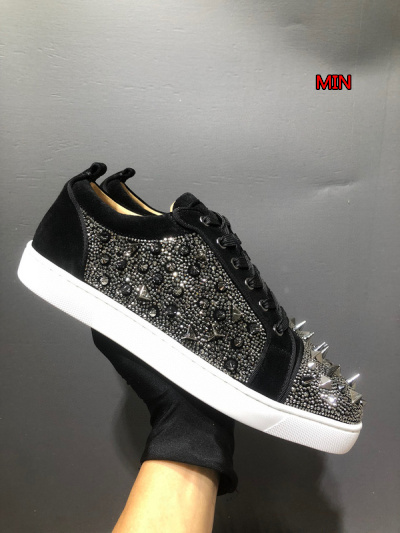 高品質新品入荷 クリスチャンルブタンスニーカー min工場