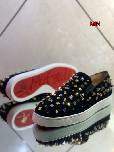 高品質新品入荷 クリスチャンルブタンスニーカー min工場