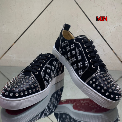 高品質新品入荷 クリスチャンルブタンスニーカー min工場