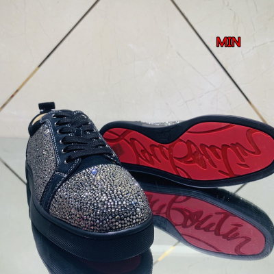 高品質新品入荷 クリスチャンルブタンスニーカー min工場