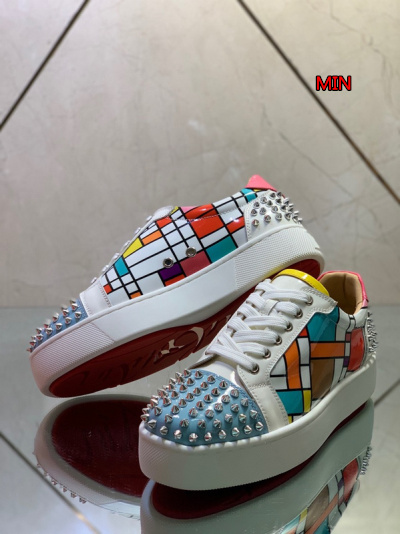 高品質新品入荷 クリスチャンルブタンスニーカー min工場