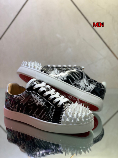 高品質新品入荷 クリスチャンルブタンスニーカー min工場