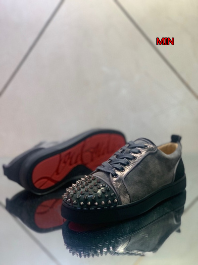 高品質新品入荷 クリスチャンルブタンスニーカー min工場