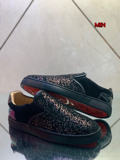 高品質新品入荷 クリスチャンルブタンスニーカー min工場