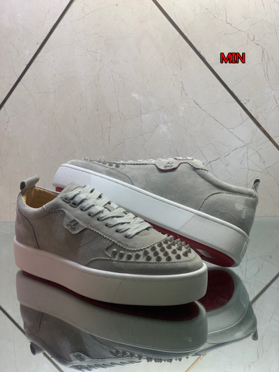 高品質新品入荷 クリスチャンルブタンスニーカー min工場