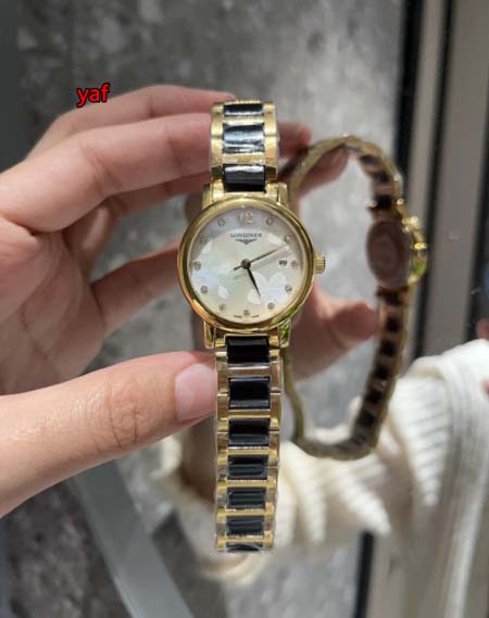 ロンジン 高品質石英電池式   腕時計 yaf工場