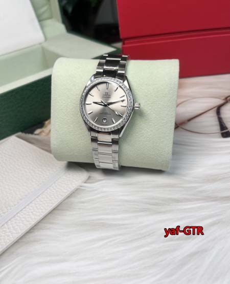 オメガ 高品質石英電池式 34mm 腕時計 yaf工場