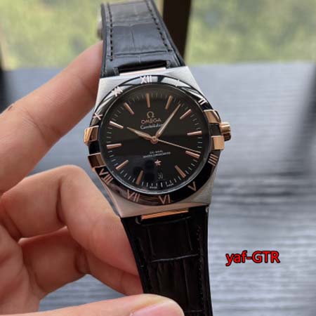 オメガ 高品質石英 41mm 腕時計 yaf工場