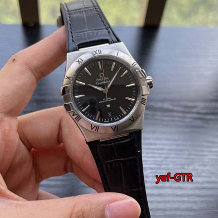 オメガ 高品質石英 41mm 腕時計 yaf工場