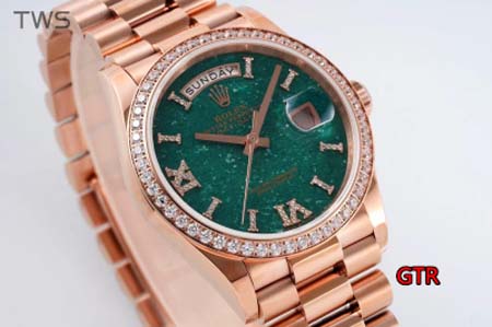 ロレックス 高品質自動巻ムーブメント36mm 腕時計