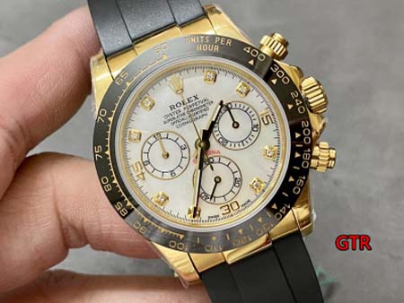 ロレックス 高品質自動巻ムーブメント40mm 腕時計