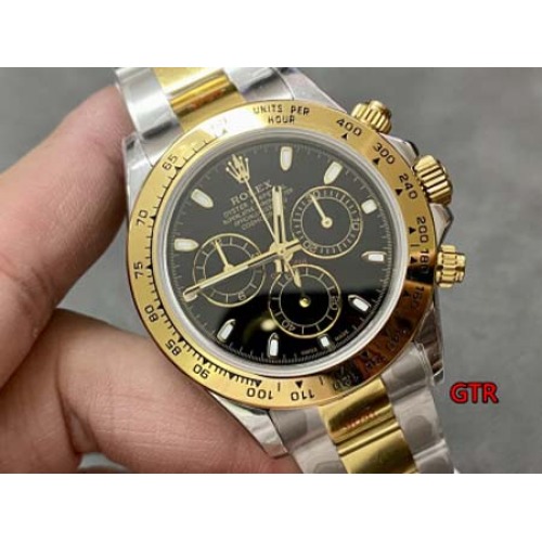 ロレックス 高品質自動巻ムーブメント40mm 腕時計