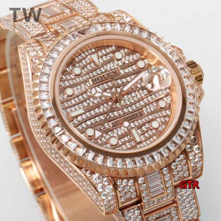 ロレックス 高品質自動巻ムーブメント40mm 腕時計