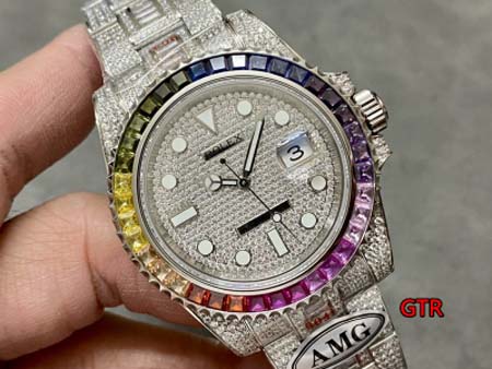 ロレックス 高品質自動巻ムーブメント40mm 腕時計