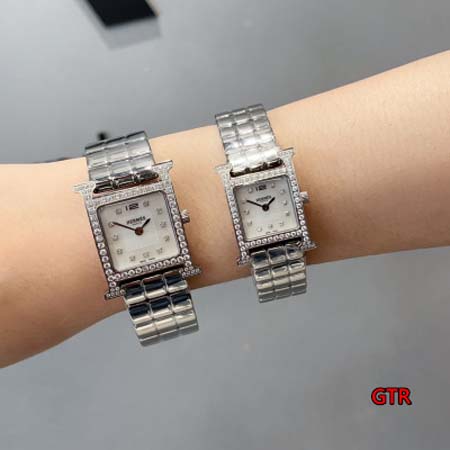 エルメス高品質26mm石英電池式 腕時計