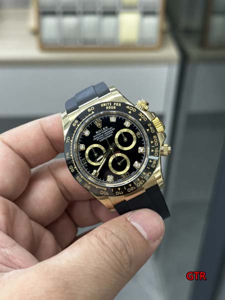 ロレックス高品質42mm自動巻 腕時計