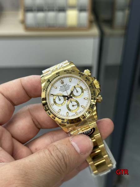 ロレックス高品質42mm自動巻 腕時計