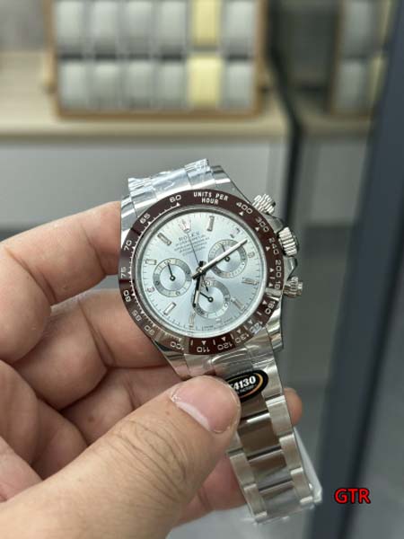 ロレックス高品質42mm自動巻 腕時計